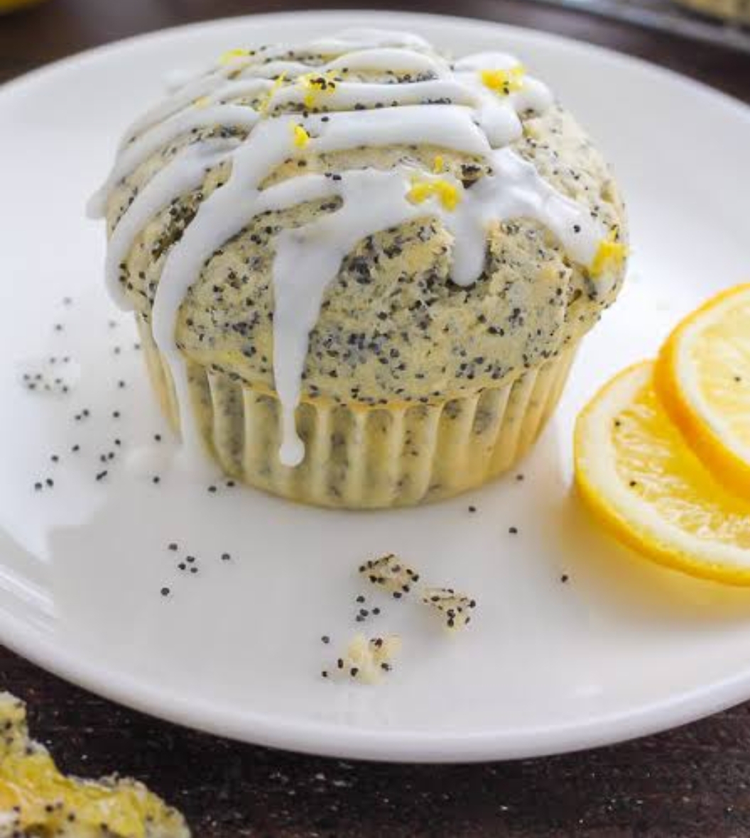 ::Lemon Poppy Muffins(Gluten-Free)( Walnut Run Bakery )